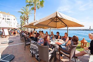 Celebrations at Belvedere Restaurant Pizzeria Puerto Banus