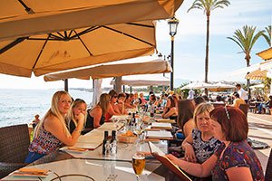 Celebrations at Belvedere Restaurant Pizzeria Puerto Banus