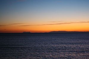 Sunset from Belvedere Restaurant Pizzeria - Puerto Banus