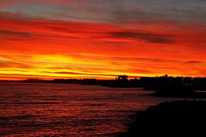 Sunset from Belvedere Restaurant Pizzeria - Puerto Banus