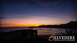 Sunset from Belvedere Restaurant Pizzeria - Puerto Banus