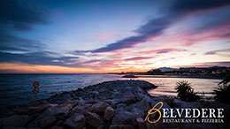 Sunset from Belvedere Restaurant Pizzeria - Puerto Banus