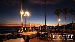 Sunset from Belvedere Restaurant Pizzeria - Puerto Banus