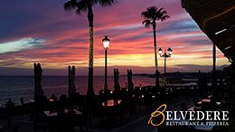 Sunset from Belvedere Restaurant Pizzeria - Puerto Banus