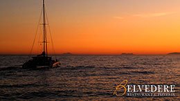 Sunset from Belvedere Restaurant Pizzeria - Puerto Banus