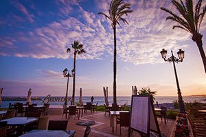 Sunset from Belvedere Restaurant Pizzeria - Puerto Banus