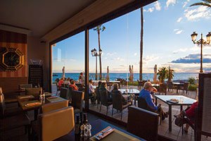 Sunset from Belvedere Restaurant Pizzeria - Puerto Banus