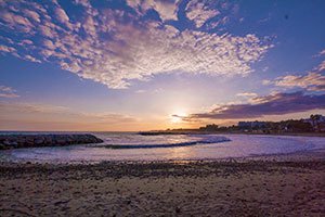 Sunset from Belvedere Restaurant Pizzeria - Puerto Banus